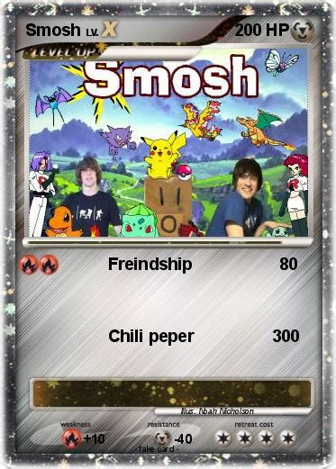 Pokémon Smosh 160 160 Freindship My Pokemon Card