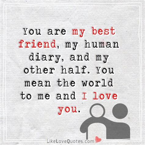 You Are My Best Friend Husband Quotes Moo Seat The Forest
