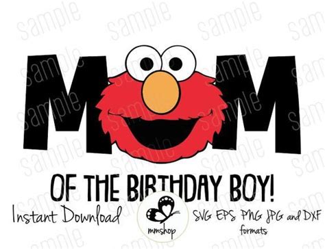 Download Elmo - Sesame Street - Mom and Dad of the Birthday Boy ...