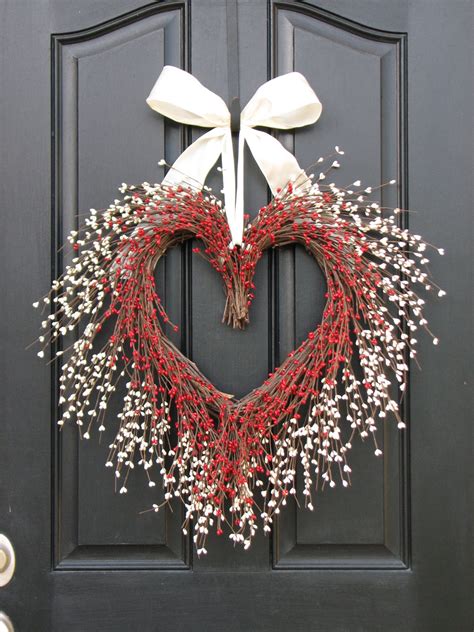 20 Heart Melting Handmade Valentines Wreaths Style Motivation