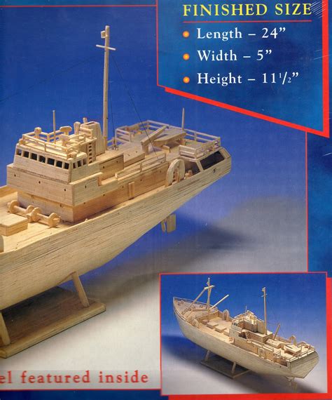Side Trawler Matchstick Model Ship Kit Brand New Etsy Uk