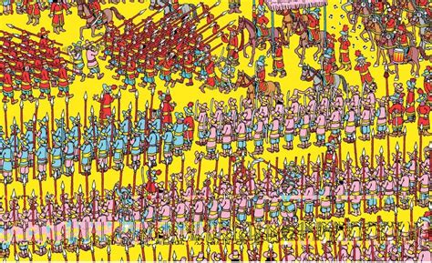 Wheres Wally Wheres Waldo Pictures Ou Est Charlie Isometric Map