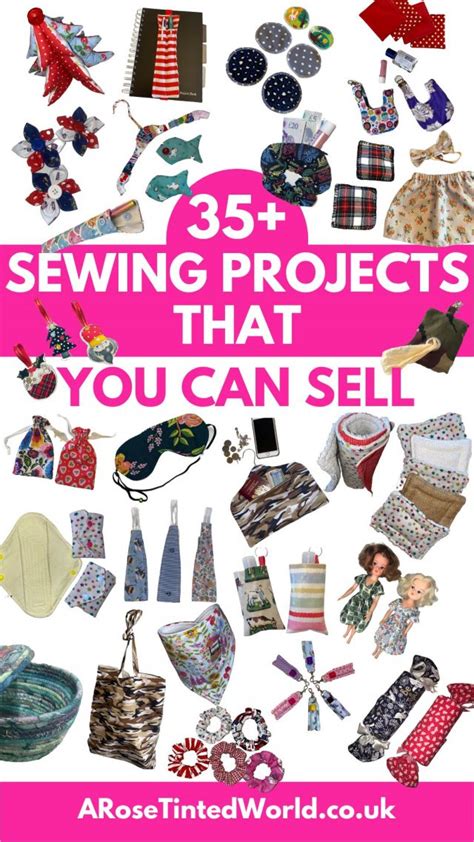 Sewing Projects That You Can Sell ⋆ A Rose Tinted World
