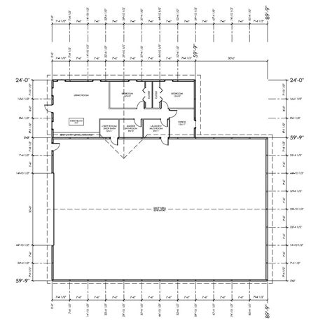 40x60 Pole Barn With Living Quarters Plans Minimalist Home Design Ideas