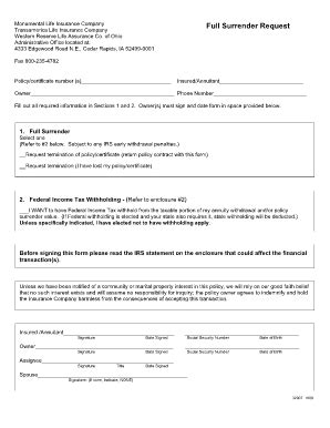 This revolutionary product gave consumers all the benefits of life happily for us all, a deal was struck. Western Reserve Life Annuity Distribution Form - Fill Online, Printable, Fillable, Blank | PDFfiller