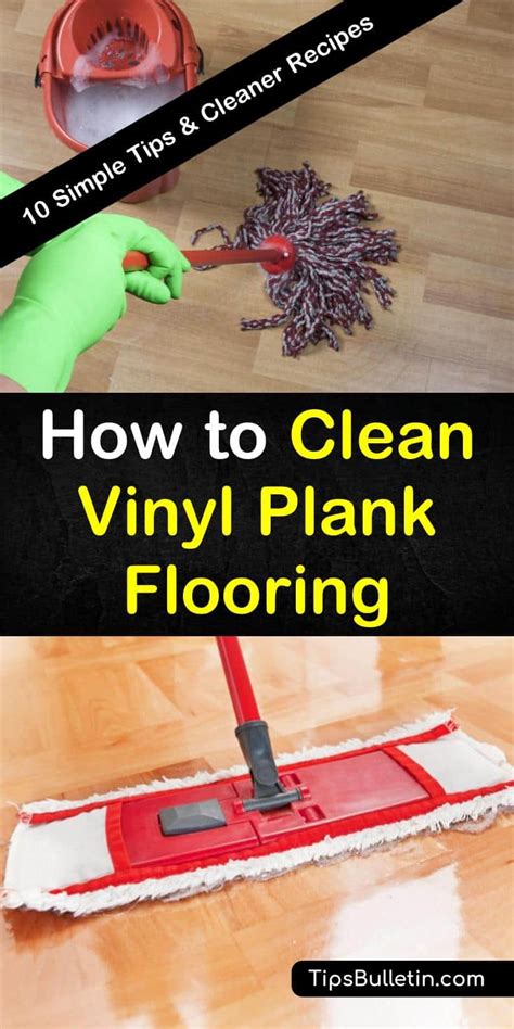 A family member struggles with incontinence at times, and there is a dark brown stain around the toilet. How to Clean Vinyl Plank Flooring - 10 Simple Tips and ...