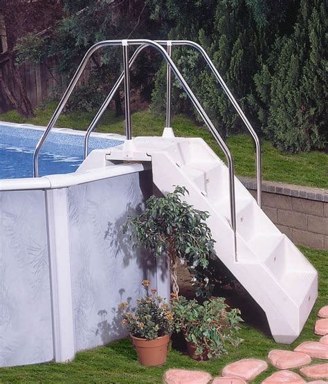 Lomart Complete Advantage Step Cheap Pool Above Ground Pool Steps