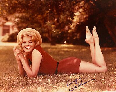 Angie Dickinson Signed Autographed 8x10 Color Photo Sexy Pin Up EBay