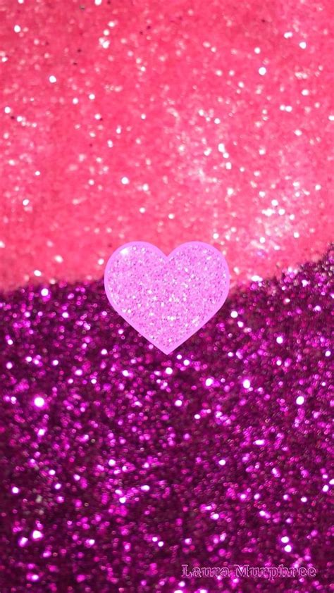 Glitter Hearts Wallpapers Wallpaper Cave