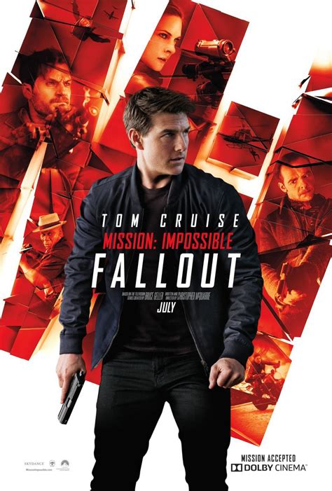 Impossible didn't delve into the team members' private lives: Poster zum Mission: Impossible - Fallout - Bild 2 ...