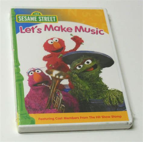 Sesame Street Lets Make Music Dvd For Sale Online Ebay