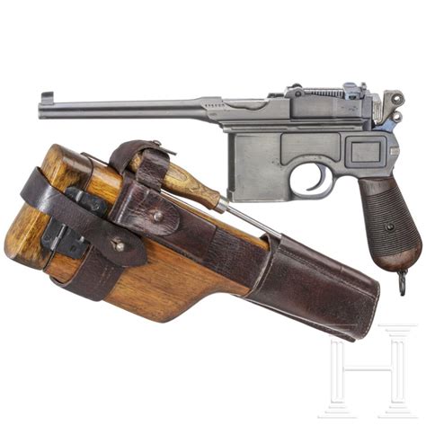 At Auction Mauser C96 Pre War Commercial With Shoulder Stock