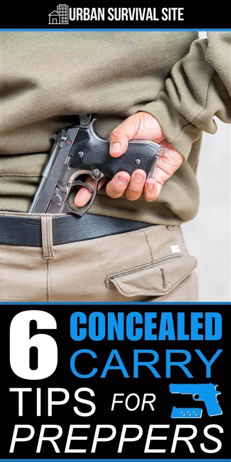6 Concealed Carry Tips For Preppers Urban Survival Site Concealed