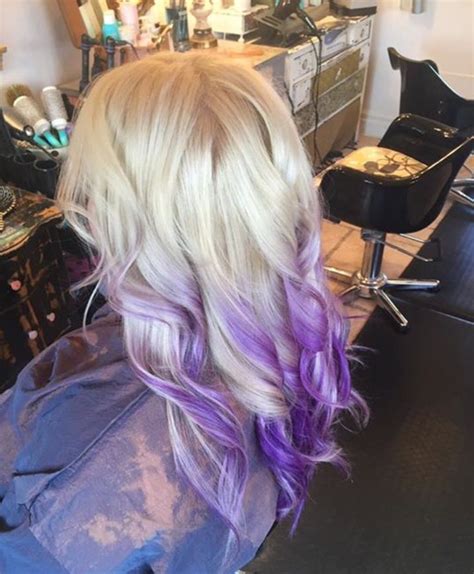 Platinum And Purple Hair Platinum Blonde Purple Hair And Blondes On