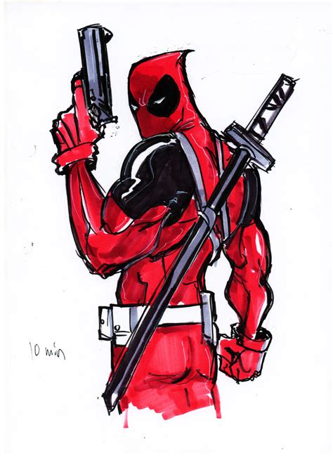 Deadpool By Scarecrowhassan On Deviantart