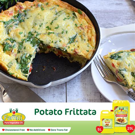 Once you know how to make a frittata, you can make a thousand different frittatas, and its versatility is only one of its many merits. Potato Frittata - Nosak Famili Blog