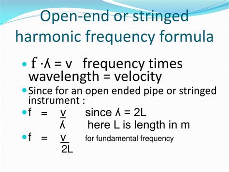 Ppt Sound Waves How Do The Laws Of Physic Explain Standing Waves