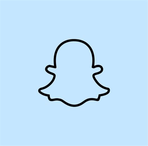 Download free static and animated snapchat vector icons in png, svg, gif formats. Snapchat icon cover (baby blue) in 2020 | Snapchat icon ...
