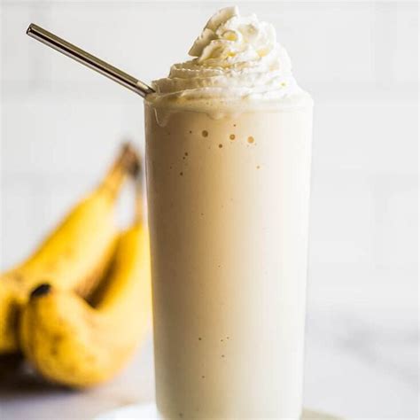 Creamy And Thick Banana Milkshake The Best Video Recipes For All