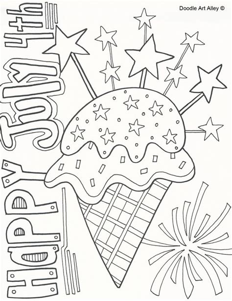Free Printable 4th Of July Coloring Pages For Adults Printable Templates