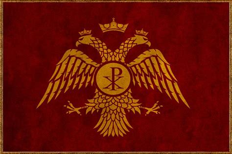 Byzantine Empire Flag By Fraztov On Deviantart Byzantine Empire East