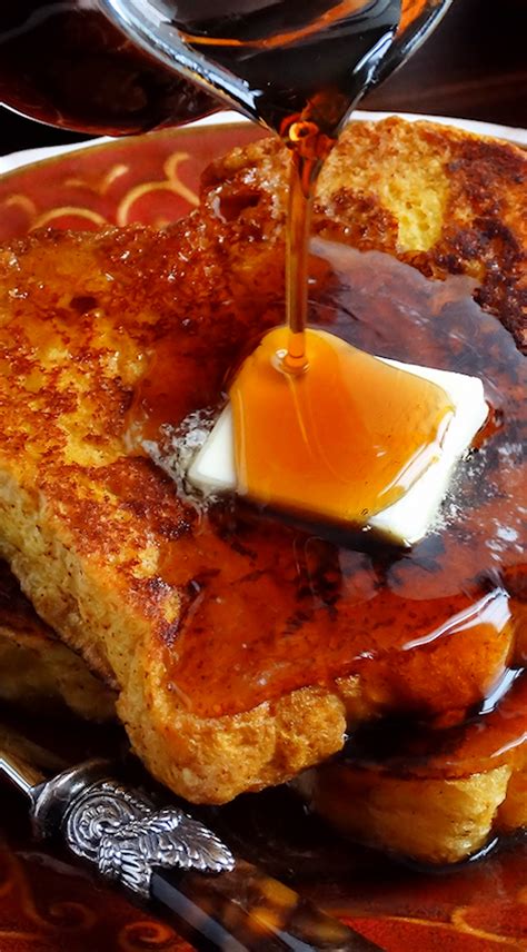 Best Ever Pumpkin Spice French Toast With Bourbon Yummy Breakfast