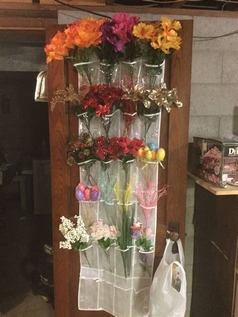 I Need Somewhere To Store And See All Of The Fake Flowers That I Have