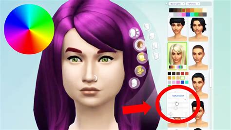 Sims 4 Hair Color Mod Wallpaper Base