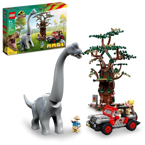 lego jurassic park brachiosaurus discovery 76960 jurassic park 30th anniversary dinosaur toy