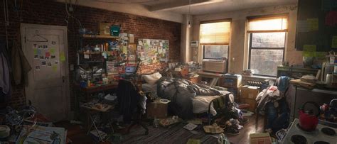 Peter Parkers Apartment Art Spider Man 2018 Art Gallery