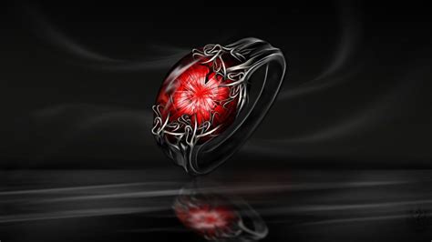 Demonic Ruby Ring Fantasy Rings Magic Fantasy Ring Dragon Artwork