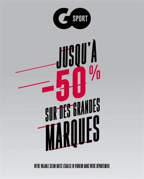 Soldes Go Sport Go Soldes 🔥 Venez Profiter Des Grandes Marques Jusquà 50 Rien Que Pour