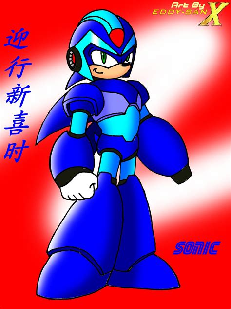 Sonicx Megaman And Sonic The Hedgehog Photo 9061267 Fanpop