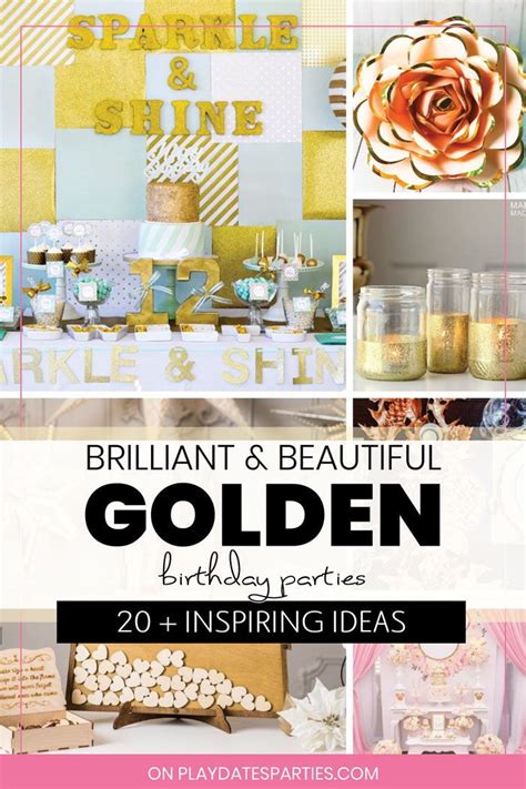 Make Your Kids Golden Birthday Extra Special With Over 30 Golden