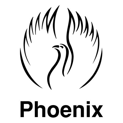 Phoenix Logo Vector Design Logo Clipart Mark Fire Png