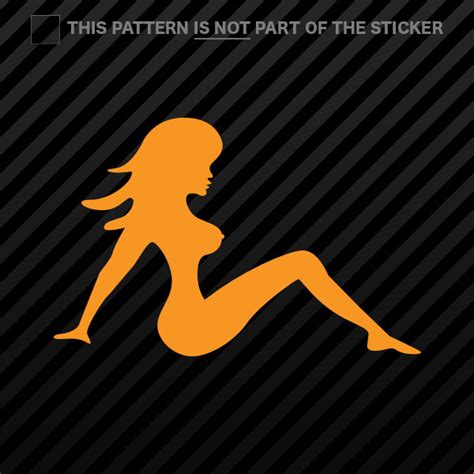 X Mudflap Girl Sticker Self Adhesive Vinyl Trucker Ebay