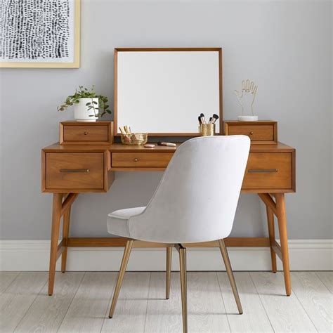 Check spelling or type a new query. west elm x pbt Mid-Century Vanity Desk Set | Mid century ...