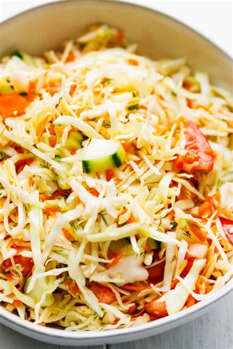 Easy Cabbage Salad This Is Seriously The Best Simple Basic Cabbage