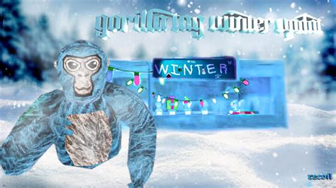 gorilla tag winter update [ release date and cosmetics ] youtube