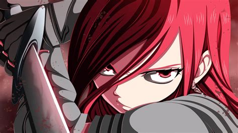 erza scarlet fairy tail wallpapers top free erza scarlet fairy tail backgrounds wallpaperaccess