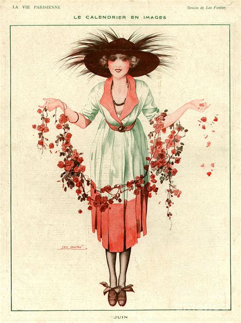 la vie parisienne 1918 1910s france leo drawing by the advertising archives fine art america