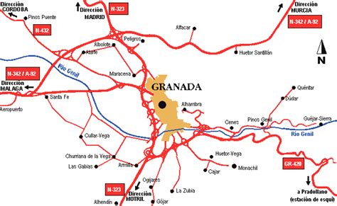 General Accesos Y Planos De Granada