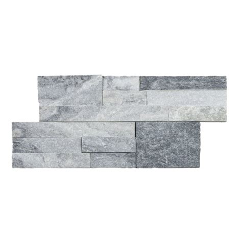Ledgestone Grey 18cm X 35cm Wall Tile