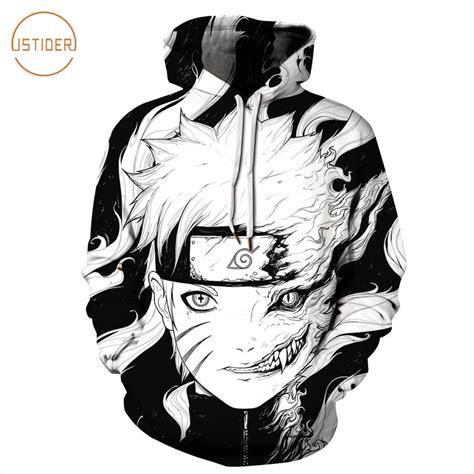 Istider Anime Hoodie Naruto Hooded 3d Sweatshirts Pullover