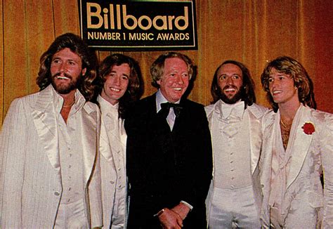 Dec 11 1977 Bee Gees And Andy Gibb At Billboard No 1 Music Awards