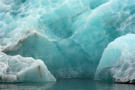 Norway Svalbard Spitsbergen Hornsund Brepollen Icebergs With