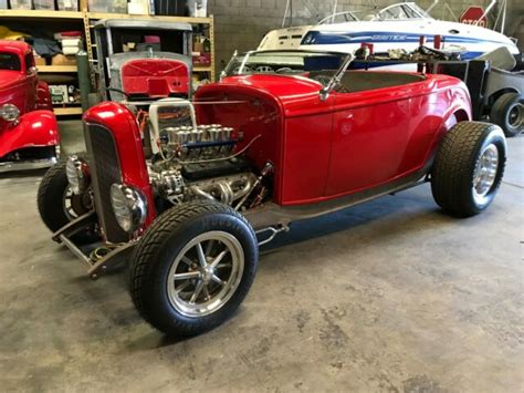 1932 Ford Roadster Classic Street Rod Mfg Timeless Trc Convertible Hot