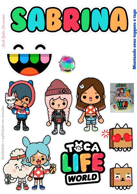 Toca Life Birthday Party Birthday Parties Paper Doll Template Baby Sexiz Pix