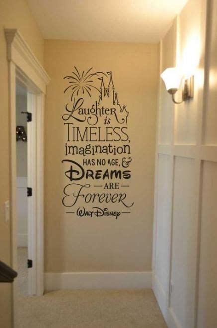 The possibilities are endless with disney! 48+ Ideas for wall stickers quotes baby walt disney | Disney wall decals, Disney rooms, Handmade ...