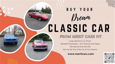 Buy Your Dream Classic Car From Merit Cars Ny Youtube